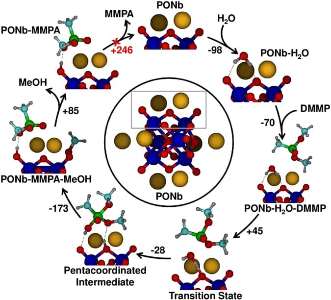 Preview image for Atomic-Level Structural Dynamics of Polyoxoniobates during DMMP Decomposition